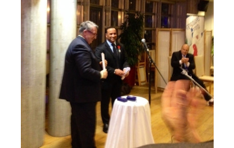 Ghani Yalouz décoré