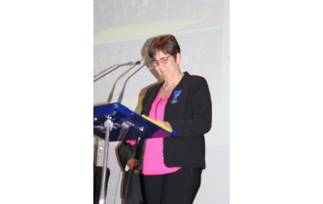 Régine Legleult décorée